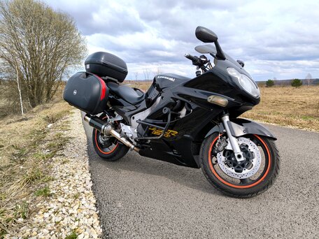 2002 Kawasaki ZZR 1200, чёрный, 425000 рублей, вид 1