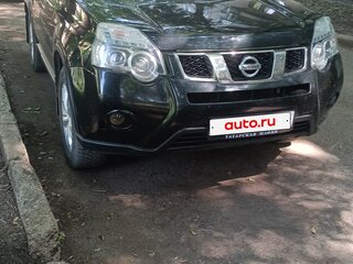 2012 Nissan X-Trail II Рестайлинг, чёрный, 1101900 рублей, вид 1