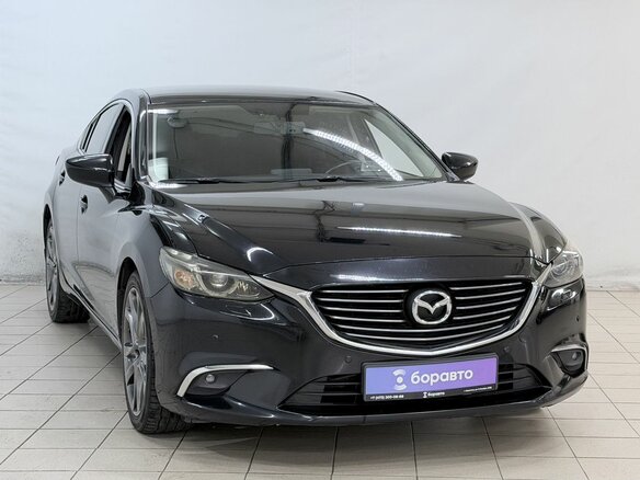 2016 Mazda 6 III (GJ) Рестайлинг, чёрный, 1470000 рублей - вид 2