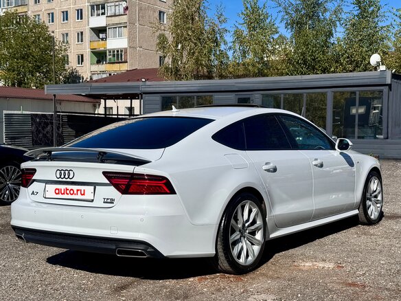 2017 Audi A7 I (4G) Рестайлинг, белый, 2800000 рублей - вид 7