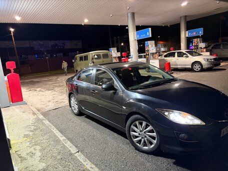 2011 Mazda 6 II (GH) Рестайлинг, чёрный, 829000 рублей, вид 4