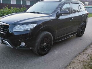 2011 Hyundai Santa Fe II Рестайлинг, чёрный, 1200000 рублей, вид 1