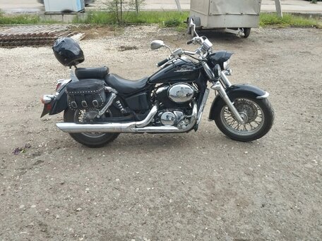 1999 Honda Shadow 750, чёрный, 370000 рублей, вид 4