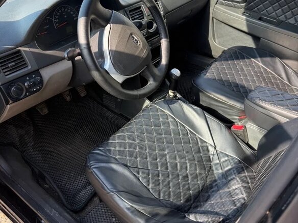 2011 Lada (ВАЗ) Priora I, синий, 250000 рублей - вид 12