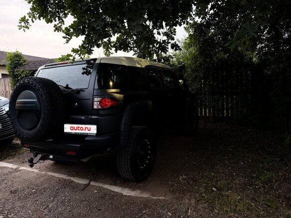 2009 Toyota FJ Cruiser, чёрный, 4000000 рублей - вид 1