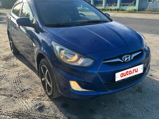 2012 Hyundai Solaris I, синий, 550000 рублей, вид 2