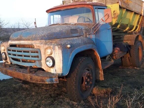 1987 ЗИЛ 554, голубой, 125000 рублей
