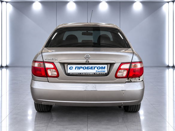 2005 Nissan Almera II (N16) Рестайлинг, бежевый, 175000 рублей - вид 2