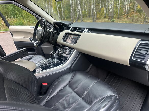 2013 Land Rover Range Rover Sport II, чёрный - вид 4