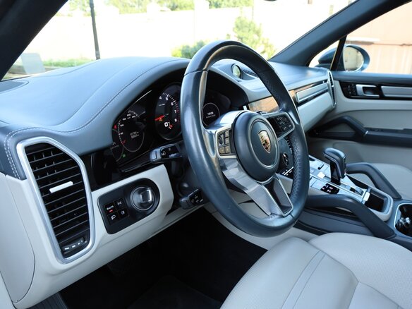 2020 Porsche Cayenne III, голубой, 5150000 рублей - вид 8