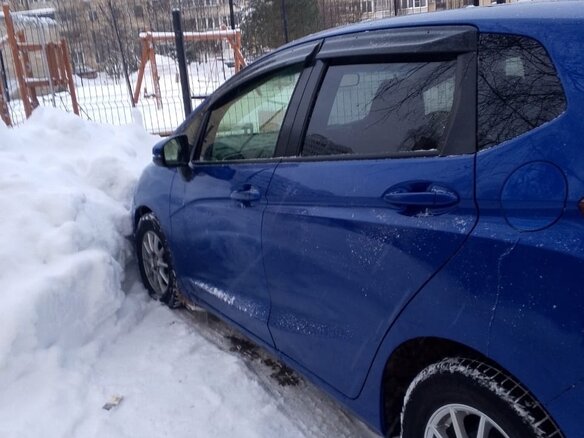 2015 Honda Fit III, синий, 700000 рублей - вид 5
