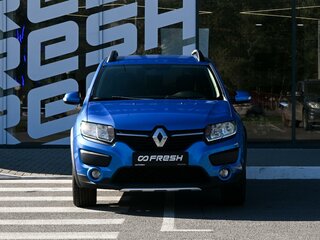 2015 Renault Sandero II, синий, 979000 рублей, вид 3