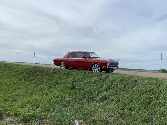 1989 ГАЗ 24 «Волга» 2434 II (2410), красный, 1700000 рублей - вид 11