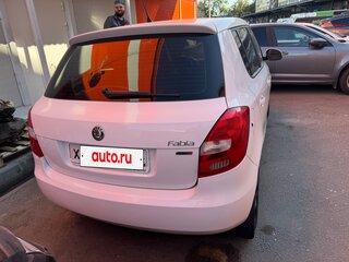 2012 Skoda Fabia II Рестайлинг, белый, 395000 рублей, вид 5