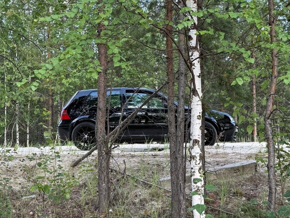 2004 Volkswagen Golf GTI IV, чёрный, 400000 рублей - вид 5