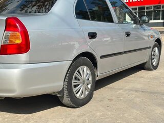2005 Hyundai Accent ТагАЗ II, серебристый, 430000 рублей, вид 5