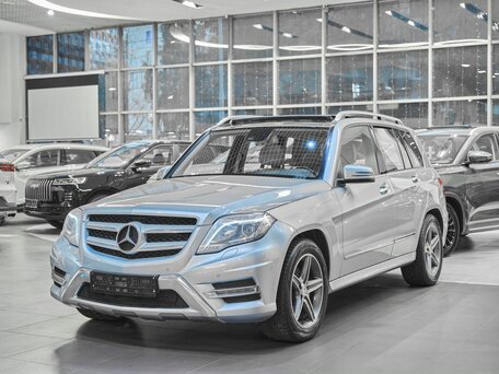 2014 Mercedes-Benz GLK-Класс 250 I (X204) Рестайлинг, серебристый, 1699000 рублей, вид 3