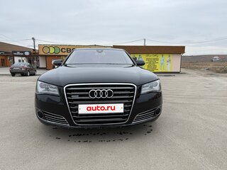 2012 Audi A8 Long III (D4), чёрный, 1800000 рублей, вид 3