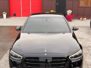 2022 Mercedes-Benz S-Класс 450 Long 4MATIC VII (W223), чёрный, 14369173 рублей, вид 5