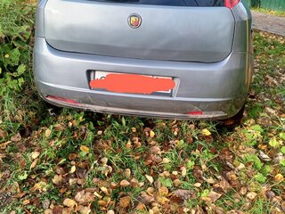 2007 Fiat Punto III Grande Punto, серый, 200000 рублей, вид 2