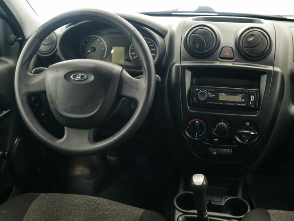 2013 Lada (ВАЗ) Granta I, чёрный - вид 8