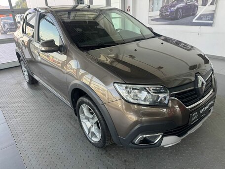 2021 Renault Logan Stepway II Рестайлинг, коричневый, 1189000 рублей, вид 3
