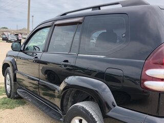 2006 Toyota Land Cruiser Prado 5-speed 120 Series, чёрный, 1999999 рублей, вид 3