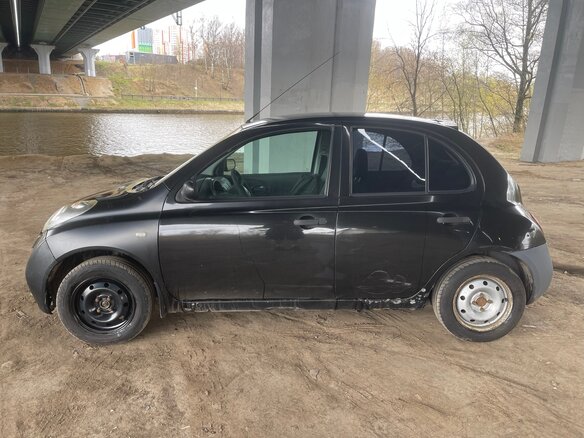 2006 Nissan Micra III (K12), чёрный, 330000 рублей - вид 5