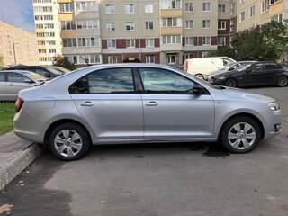 2019 Skoda Rapid I Рестайлинг, серебристый, 1250000 рублей, вид 4