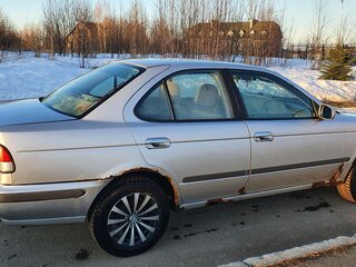 2001 Nissan Sunny N16, серебристый, 149500 рублей, вид 4