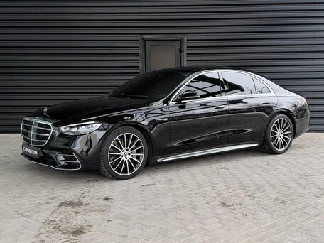 2021 Mercedes-Benz S-Класс 400 d 4MATIC VII (W223), чёрный, 8666000 рублей, вид 1