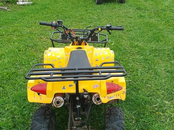 2014 Armada ATV 110, жёлтый, 43000 рублей - вид 5