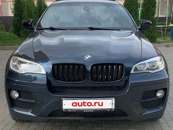 2012 BMW X6 30d I (E71) Рестайлинг, зелёный, 2350000 рублей - вид 2