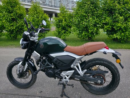 2020 Honda CB 190TR, зелёный, 340000 рублей, вид 4