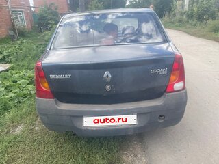 2009 Renault Logan I, серый, 185000 рублей, вид 3
