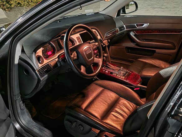 2008 Audi A6 allroad II (C6) Рестайлинг, чёрный, 1220000 рублей - вид 10