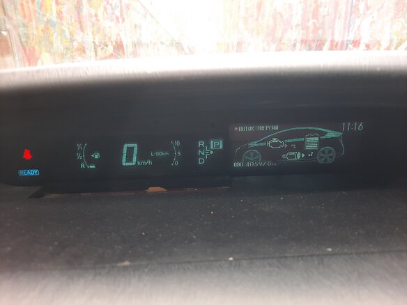 2010 Toyota Prius III (XW30), чёрный, 1100000 рублей - вид 13