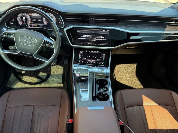 2022 Audi A6 45 TFSI V (C8) Рестайлинг, белый, 5100000 рублей - вид 20