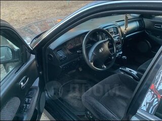 2005 Hyundai Sonata ТагАЗ IV (EF) Рестайлинг, чёрный, 330000 рублей, вид 5