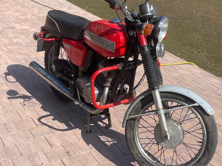 1984 Jawa 350/634, красный, 125000 рублей, вид 2