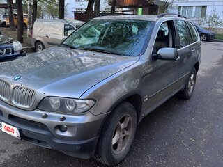 2006 BMW X5 4.4i I (E53) Рестайлинг, серый, 1550000 рублей, вид 1