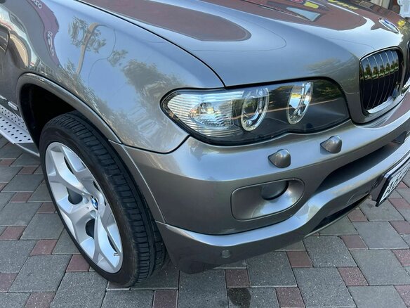 2005 BMW X5 4.4i I (E53) Рестайлинг, серый, 1490000 рублей - вид 11