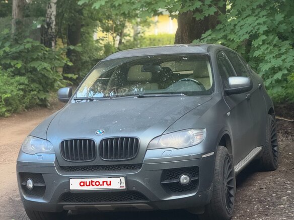 2008 BMW X6 35i 6-speed I (E71), серый - вид 1