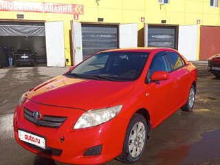 2008 Toyota Corolla X (E140, E150), красный, 600000 рублей, вид 1