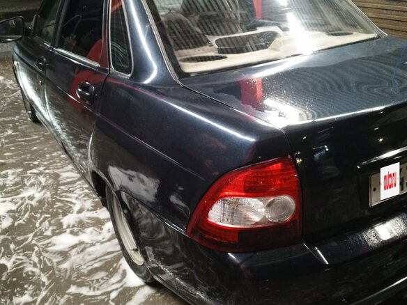 2009 Lada (ВАЗ) Priora I, чёрный, 200000 рублей - вид 5