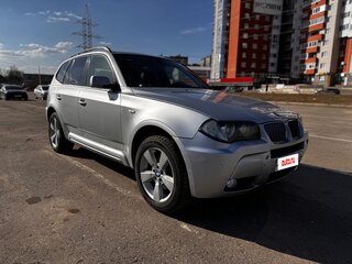 2008 BMW X3 30d I (E83) Рестайлинг, серебристый, 1590000 рублей, вид 4