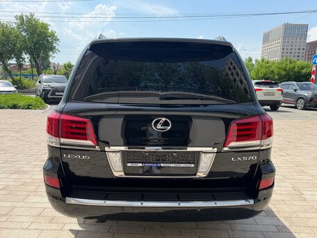 2012 Lexus LX 570 III Рестайлинг, чёрный, 4070000 рублей, вид 5