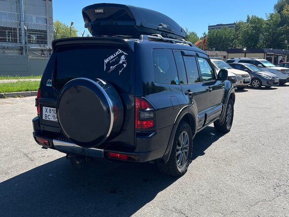 2002 Mitsubishi Montero III, синий, 760000 рублей - вид 5