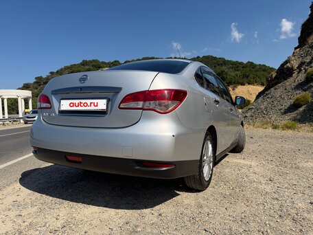 2014 Nissan Almera III (G15), серебристый, вид 4