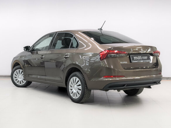 2022 Skoda Rapid II, коричневый - вид 6